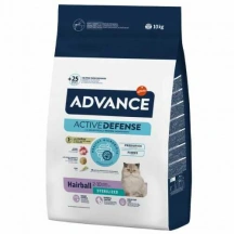 Advance (Адванс) Cat Sterilized Hairball Turkey Сухий корм для стерилізованих котів і кішок для виведення грудок шерсті Advance (Адванс) Cat Sterilized Hairball Turkey 1,5 кг Сухий корм для стерилізованих котів і кішок для виведення грудок шерсті img