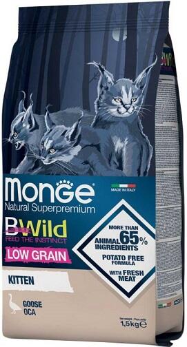 Monge (Монж) Kitten BWild Low Grain Goose