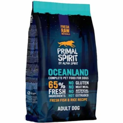 Primal Spirit (Прімал Спіріт) Dog Adult Oceanland Сухий корм з рибою та куркою для собак різних порід