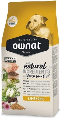 Ownat (Овнат) Lamb & Rice Корм ​​для собак з ягням і рисом