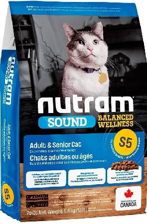 Сухой корм Nutram (Нутрам) S5 Sound Urinary