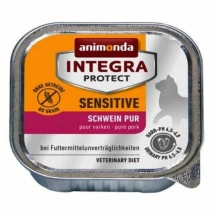 Integra Protect (Інтегра Протект) Cat Sensitiv Pork Ветеринарна консерва зі свининою при харчовій непереносимості у котів і кішок img