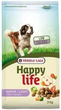 Happy Life (Хеппі Лайф) Senior Light with Chicken Дієтичний корм для літніх собак з надмірною вагою з куркою img