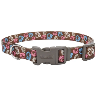 Coastal (Костал) Pet Attire Style Нашийник із застібкою-фастекс для собак, 1 см/20-30 см, коричневий