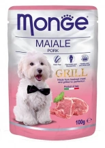 Monge (Монж) Dog Grill Консервований корм для собак зі свининою img