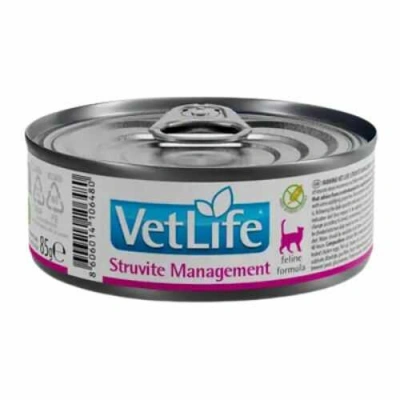 Farmina Vet Life (Фарміна Вет Лайф) Cat Struvite Management Ветеринарний вологий корм для лікування та профілактики струвітних уролітів у котів і кішок