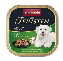 Animonda (Анімонда) Vom Feinsten Chicken & Rabbit Консервований корм з куркою та кроликом для собак img