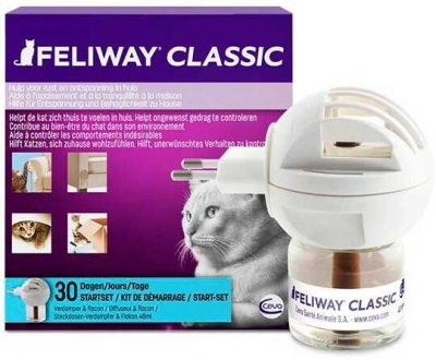 Ceva Feliway (Фелівей) Classic Заспокійлива засіб для кішок з феромонами, дифузор + змінний блок