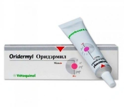 Oridermyl (Орідерміл) Вушна мазь для собак та кішок