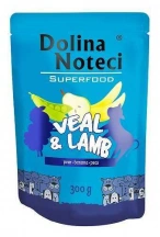 Dolina Noteci (Доліна Нотечі) Premium Superfood Вологий корм з телятиною та бараниною для собак