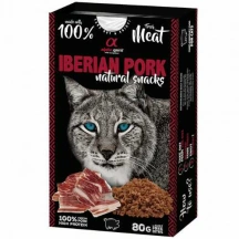 Alpha Spirit (Альфа Спіріт) Cat Natural Snacks Iberian Pork Напіввологі ласощі зі свининою для котів і кішок img
