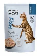 PrimaCat (ПрімаКет) Fish in Jelly Вологий корм для котів і кішок з рибою в желе