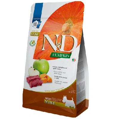 Farmina (Фарміна) N&D Pumpkin Grain Free Dog Adult Mini Venison 2 кг Беззерновий сухий корм з олениною для собак дрібних порід