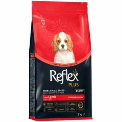 Reflex Plus (Рефлекс Плюс) Puppy Mini & Small Lamb Гіпоалергенний сухий корм з ягням для цуценят дрібних порід