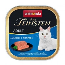Animonda (Анімонда) Vom Feinsten Cat Adult Salmon & Shrimps Консервований корм з лососем та креветками для котів та кішок img