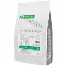 Natures Protection (Натур Протекшн) Superior Care White Dogs All Sizes & Life Stages Grain Free Insect Беззерновий сухий корм із білком комах для собак усіх розмірів і стадій розвитку з білою шерстю img