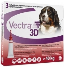 Vectra 3D (Вектра 3D) Краплі на холку для собак від бліх та кліщів 40-65 кг