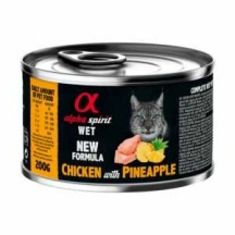 Alpha Spirit (Альфа Спіріт) Cat Adult Chicken & Paineapple Вологий корм з куркою і ананасом для дорослих котів і кішок img