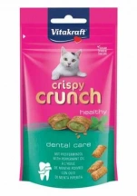 Vitakraft (Вітакрафт) Crispy Crunch Хрумкі подушечки з м'ятою для чистоти зубів у котів і кішок img