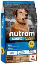 Nutram (Нутрам) S6 Adult Dog Корм ​​для середніх порід собак img