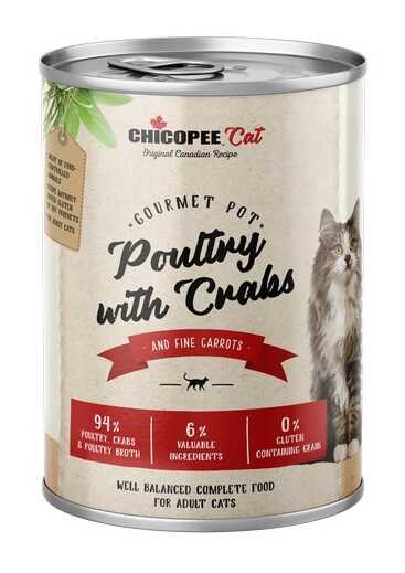 Chicopee Cat Adult Gourmet Poultry & Crabs