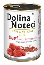 Dolina Noteci (Долина Нотечи) Premium Pure Консервы для собак с аллергией с говядиной и коричневым рисом Dolina Noteci (Доліна Нотечі) Premium Pure Консерви для собак з алергією з яловичиною та коричневим рисом img