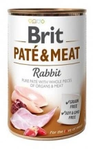 Brit (Бріт) Paté & Meat Rabbit Паштет для собак з кроликом