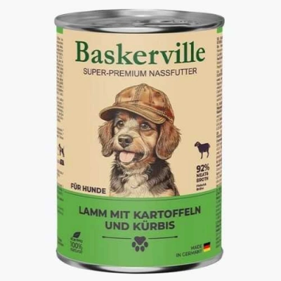 Baskerville (Баскервіль) Dog Adult Lamb, Potato & Pumpkin Вологий корм з ягням, картоплею та гарбузом для собак різних порід
