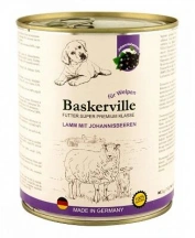 Baskerville (Баскервіль) Super Premium Беззернові консерви для цуценят з ягнятком та смородиною 400 гр img