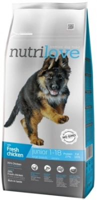 Nutrilove (Нутрілав) Junior Large Breeds Корм ​​для цуценят великих порід