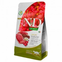Farmina (Фарміна) N&D Quinoa Cat Adult Urinary Duck Сухий дієтичний корм з качкою для профілактики сечокам'яної хвороби у котів і кішок img