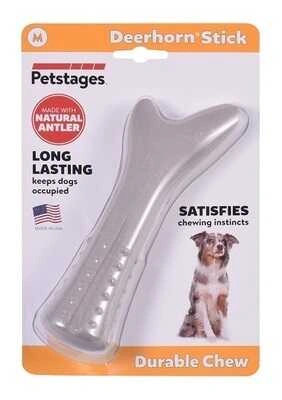 Petstages (Петстейджес) Deerhorn Іграшка для собак Оленячий ріг