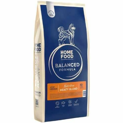 Home Food (Хоум Фуд) Balanced Formula Dog Adult Medium Nutritive Meaty Blend Сухий корм з м'ясним асорті для собак середніх порід