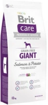 Brit Care (Бріт Кеа) Adult Giant Salmon & Potato Беззерновий корм для собак гігантських порід з лососем img
