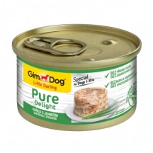 GimDog (ДжимДог) LD Pure Консерви для собак з куркою і ягням img