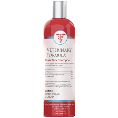 Veterinary Formula (Ветеринарна Формула) Flea & Tick Shampoo Шампунь від бліх, кліщів і вошей для собак і котів