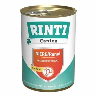 Rinti (Рінті) Canine Veterinary Renal Chicken Дієтичний вологий корм з куркою для собак із захворюваннями нирок