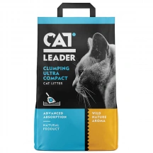 Cat Leader (Кет Лідер) Наповнювач для кішок, що комкується, з ароматом