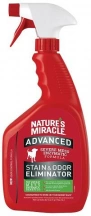 Natures Miracle (Нейчерс Миракл) Dog Advanced Formula Stain & Odor Remover Спрей-нейтрализатор запахов и пятен от собак с усиленной формулой Natures Miracle (Нейчерс Міракл) Dog Advanced Formula Stain & Odor Remover Спрей-нейтралізатор запахів та плям від собак із посиленою формулою img