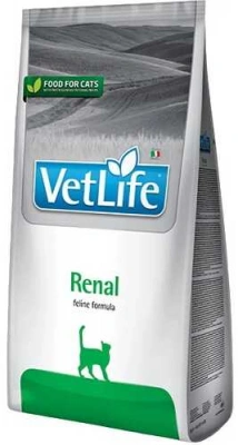 Farmina Vet Life (Фарміна Вет Лайф) Cat Renal 5 кг Ветеринарна дієта для котів та кішок із захворюванням нирок