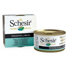 Schesir (Шезір) Tuna & Dorada Консерви з тунцем і дорадо для котів та кішок img