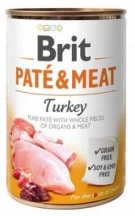 Brit (Бріт) Paté & Meat Turkey Паштет для собак з індичкою