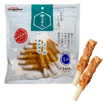 DoggyMan (ДоггіМен) Chicken Fillet Dental Gum Ласощі жуйка з в'яленої курки для собак