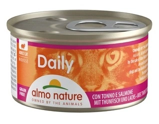 Almo Nature (Альмо Натюр) Daily Menu Cat Вологий корм для котів Мус з тунцем і лососем