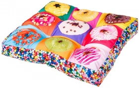 FerpLast (Ферпласт) Love Donuts Стильна м'яка подушка для собак та котів img