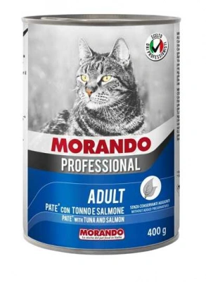 Morando (Морандо) Professional Adult Cat Tuna & Salmon Консерви для котів і кішок з тунцем і лососем