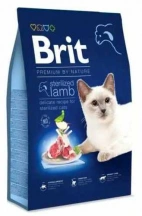 Brit Premium (Брит Премиум) by Nature Cat Sterilized Lamb Сухой корм с ягненком для взрослых стерилизованных котов и кошек Brit Premium (Бріт Преміум) by Nature Cat Sterilized Lamb Сухий корм з ягням для дорослих стерилізованих котів та кішок img
