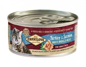 Carnilove (Карнілав) Turkey & Salmon Adult Cat Консерви з індичкою і лососем для дорослих котів і кішок img