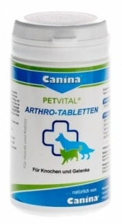 Canina (Каніна) Petvital Arthro-Tabl Добавка для зміцнення суглобів та зв'язок у собак 180 шт