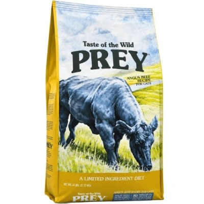 Taste of the Wild (Тейст оф зе Вайлд) Prey Cat All Life Stages Angus Beef Беззерновий сухий корм з яловичиною Ангус для котів, кішок і кошенят
